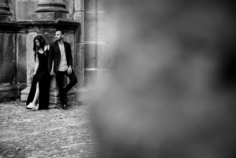 Pareja en Antigua Guatemala